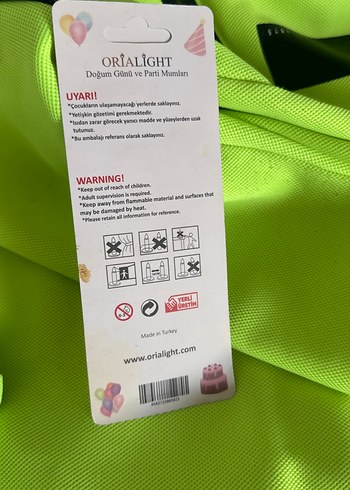 Beden Altın Renkli 8 Sayısı Mum
