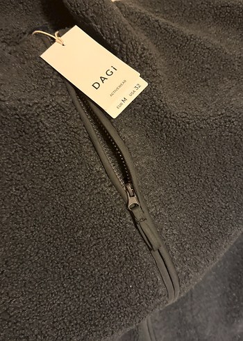 Siyah Fermuarlı Erkek Polar Sweatshirt - Görsel 6