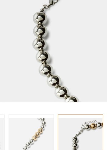 Renkli Boncuklu Midi Kadın Kolye - Görsel 3