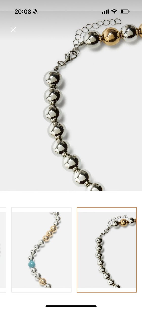 Renkli Boncuklu Midi Kadın Kolye - Görsel 3