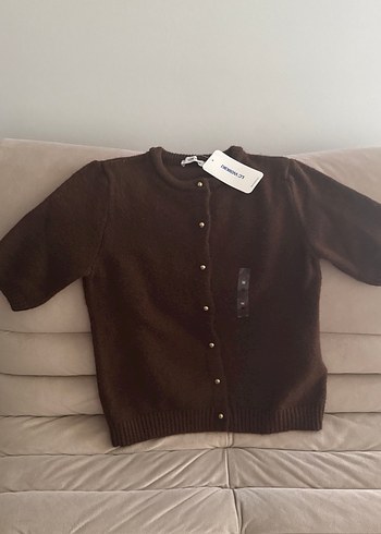 #Kahverengi Kadın #Kazak - Görsel 2