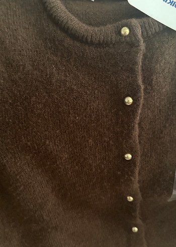 #Kahverengi Kadın #Kazak - Görsel 3