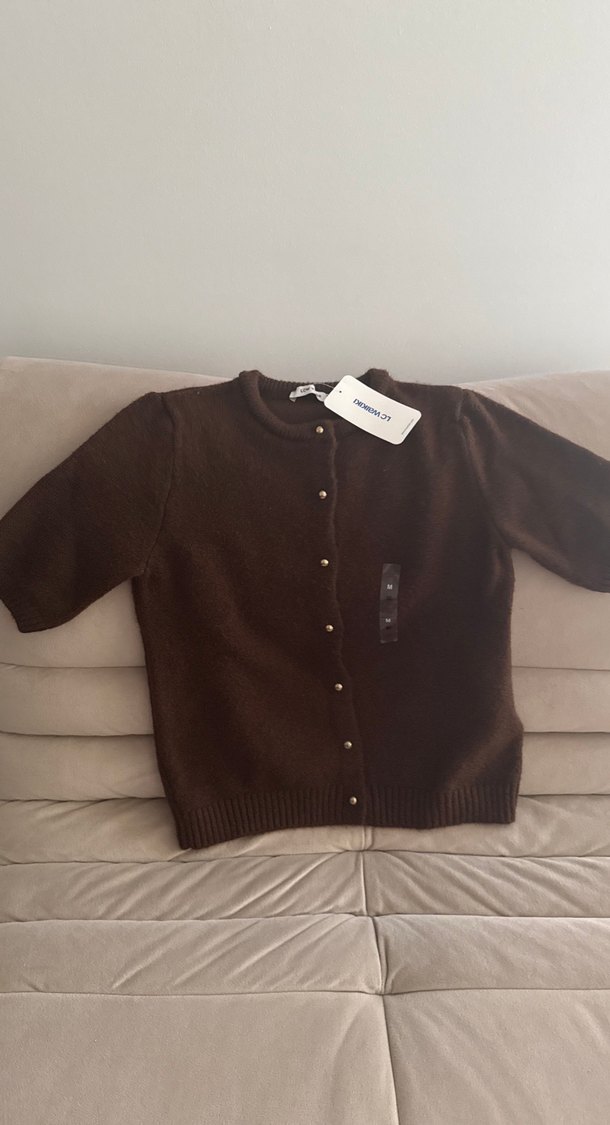 #Kahverengi Kadın #Kazak - Görsel 2