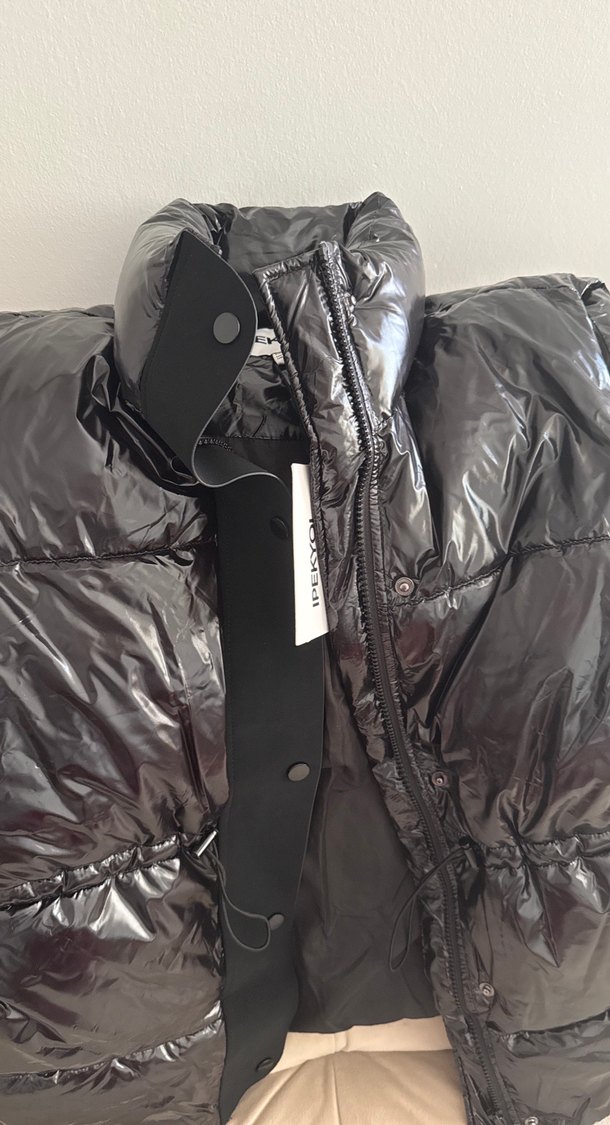 Kadın Siyah Kemerli Yelek - Görsel 3