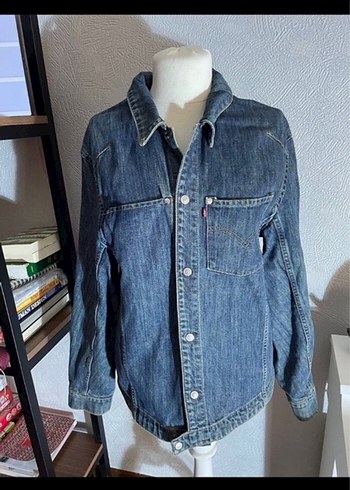 Levis Mavi Denim Ceket