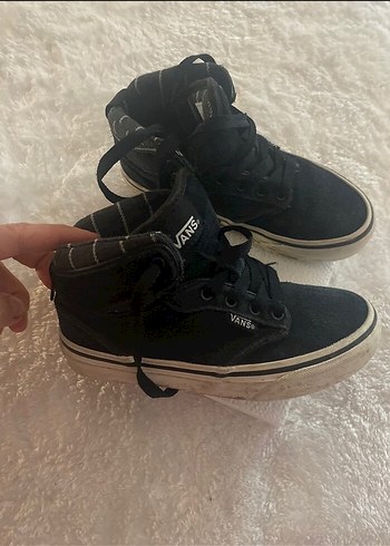 Vans Siyah Yuksek Bilekli Sneaker