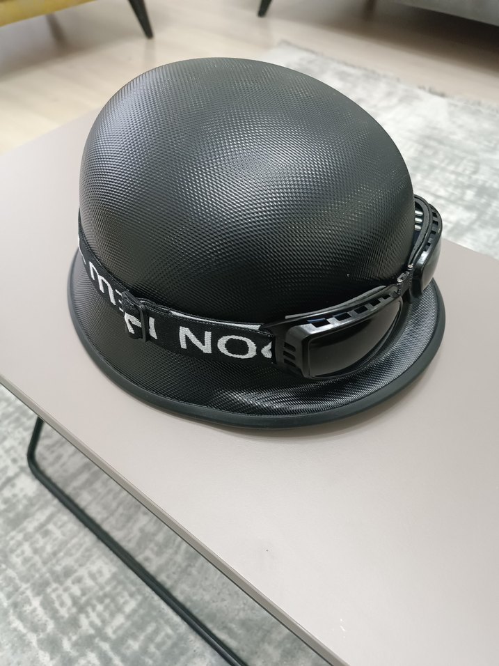 CHOOPER NAZİ MİĞFER KASK GÖZLÜKLÜ S BEDEN - Görsel 5