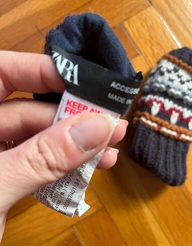 Zara bebek eldiveni - Görsel 3