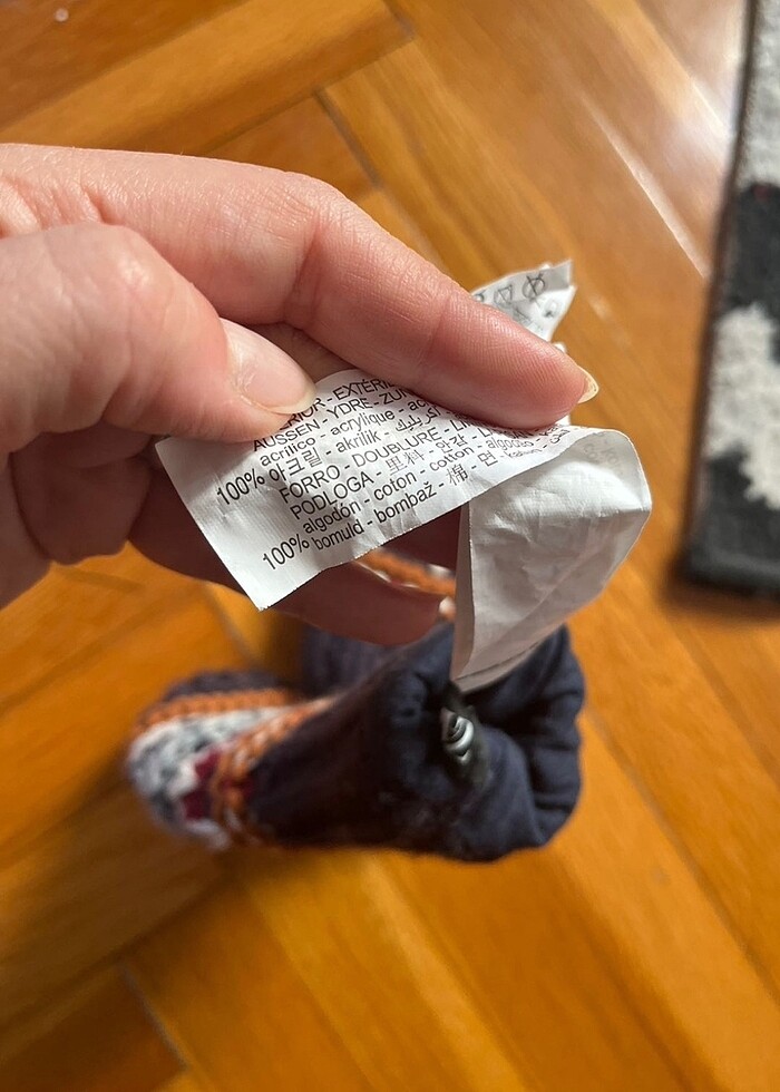 Zara bebek eldiveni - Görsel 5