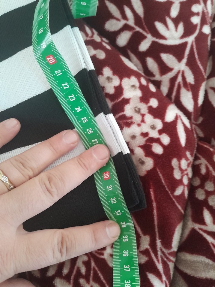 Siyah Beyaz Çizgili Triko Kadın Atlet - Görsel 2