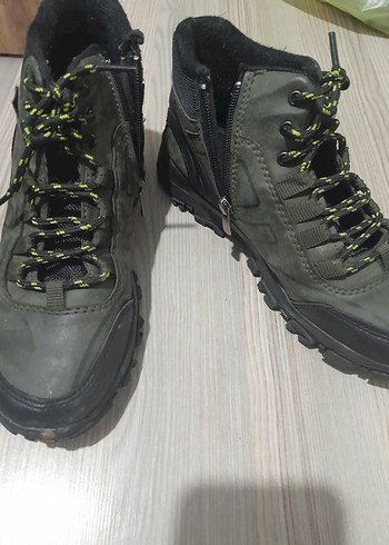 Gri Kamuflaj Desenli Erkek Outdoor Bot - Görsel 4