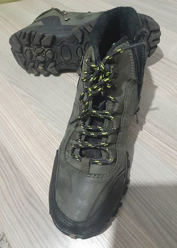 Gri Kamuflaj Desenli Erkek Outdoor Bot - Görsel 2