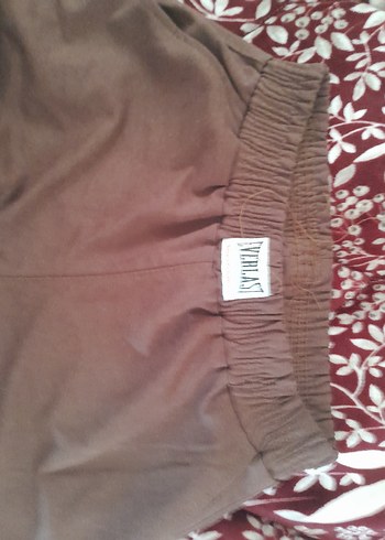 Kadın Kahverengi Rahat Kesim Kumaş Pantolon - Görsel 5