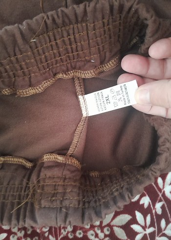 Kadın Kahverengi Rahat Kesim Kumaş Pantolon - Görsel 4