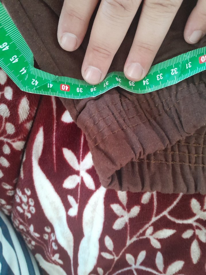 Kadın Kahverengi Rahat Kesim Kumaş Pantolon - Görsel 3