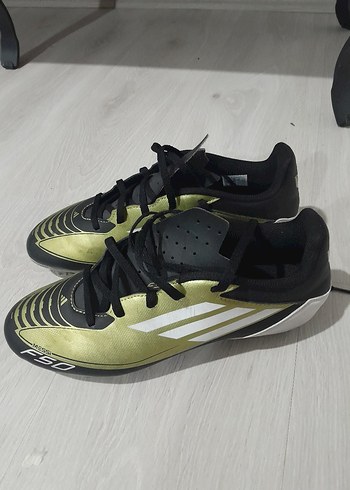 Erkek Çocuk Sarı Spor Ayakkabı krampon - Görsel 3