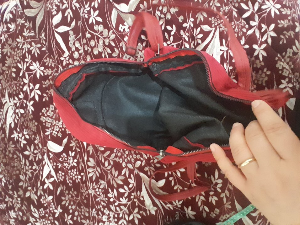 Nakışlı Kırmızı Bohem Kadın Sırt Çantası ikisinin fiyatı - Görsel 2