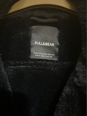 s Beden Pull&bear kürk ceket