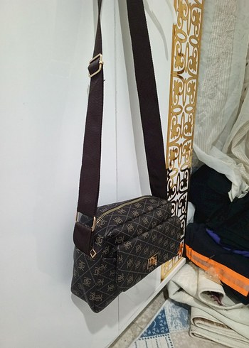 Kahverengi Yılan Desenli çanta - Görsel 2