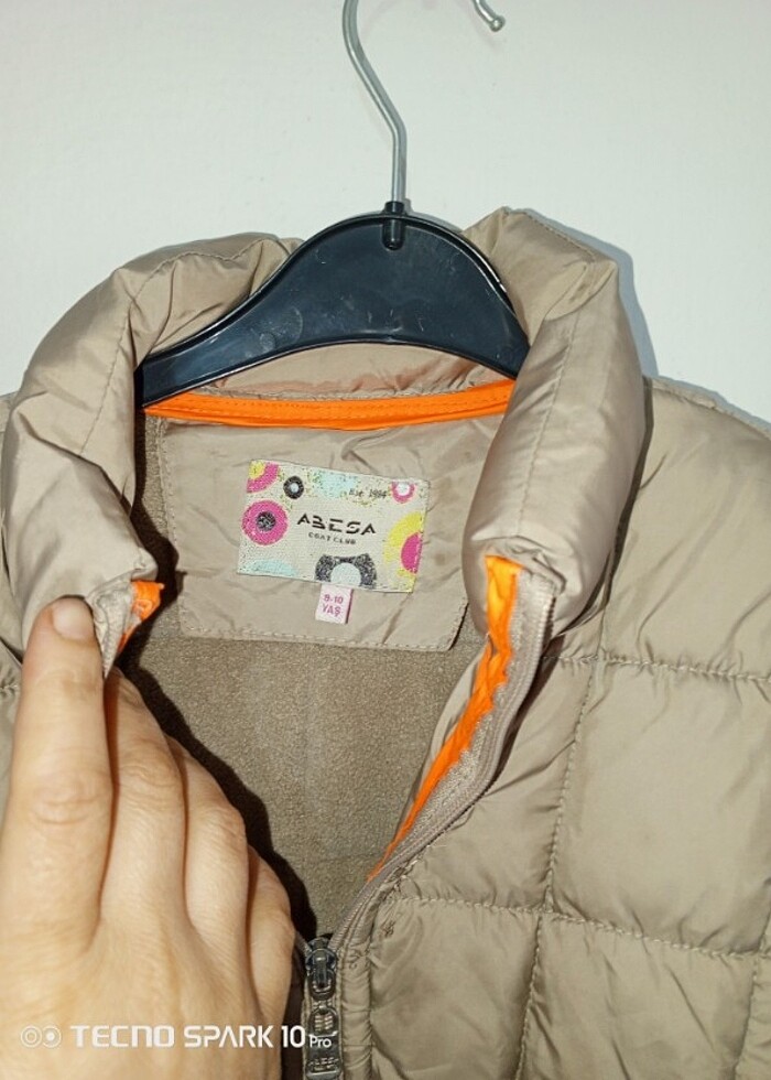 Çocuk mont 9,10 yas - Görsel 4