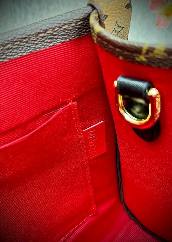 Louis Vuitton Kahverengi Deri Kadın Omuz Çantası