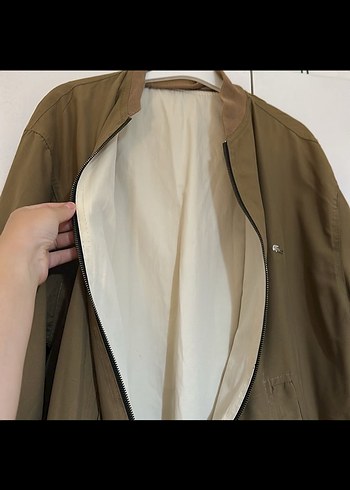 LACOSTE haki Erkek bomber Ceket - Görsel 6