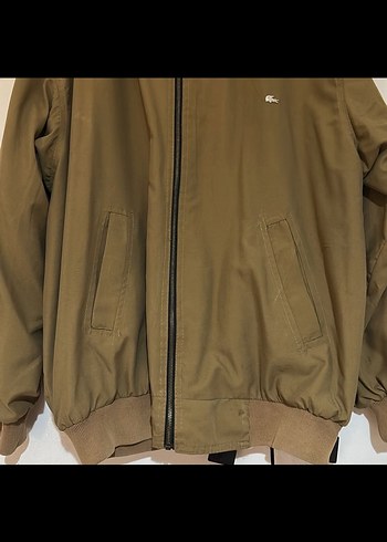 LACOSTE haki Erkek bomber Ceket - Görsel 3