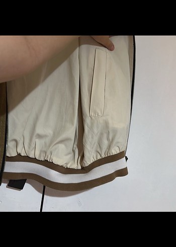 LACOSTE haki Erkek bomber Ceket - Görsel 7