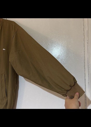 LACOSTE haki Erkek bomber Ceket - Görsel 4