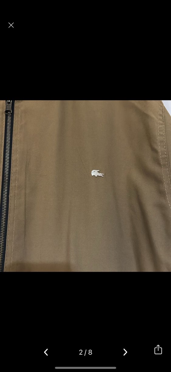 LACOSTE haki Erkek bomber Ceket - Görsel 2