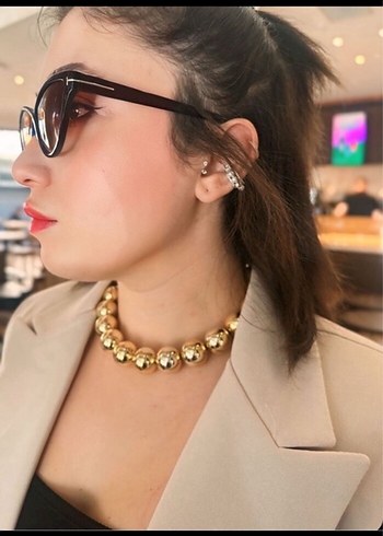 Taş rengi blazer takım - Görsel 5