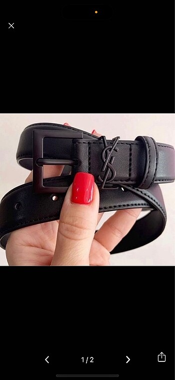 Ysl siyah kemer