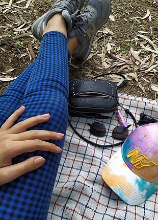 Kareli pantolon bershka