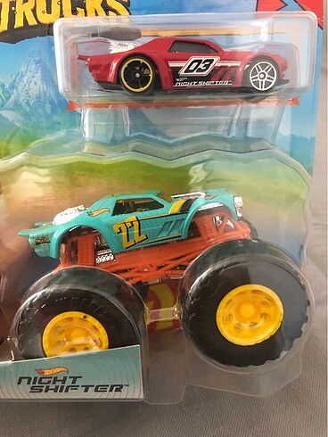 Hot Wheels ikili Monster Trucks