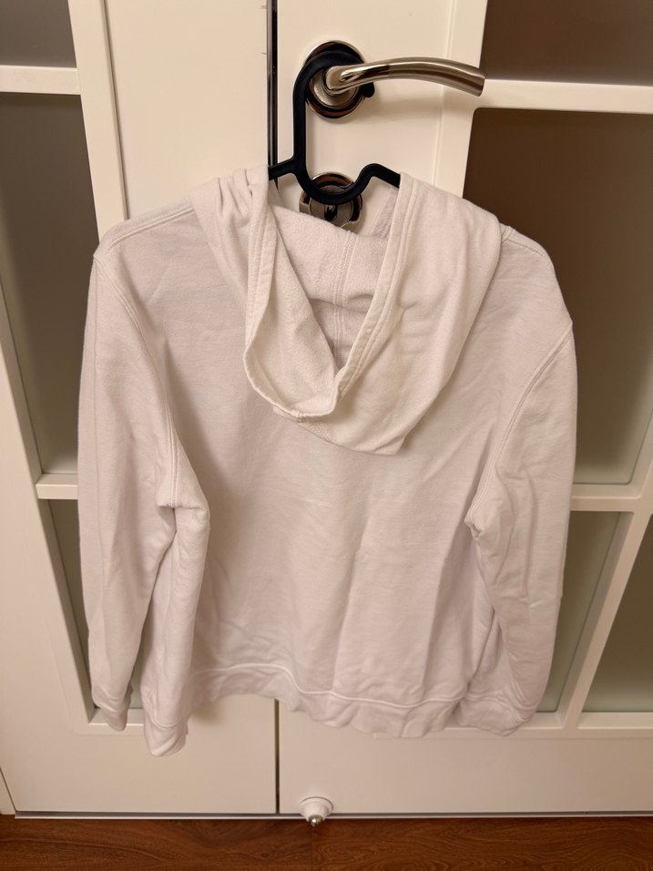 Beyaz GAP Baskılı Kapüşonlu Sweatshirt - Görsel 2