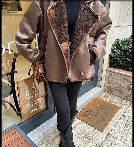 Zara model vintage ceket