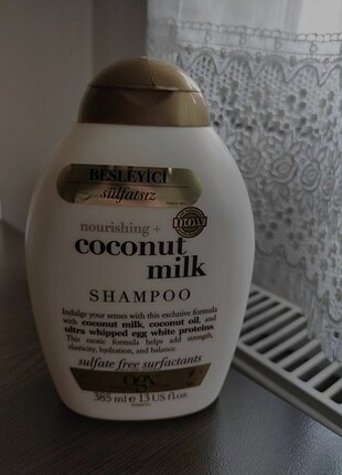 Ogx coconut milk şampuan HEDİYELİ ÜRÜN