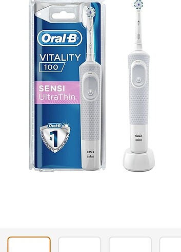 Oral-B Vitality 100 Sensi Ultra Thin Şarjlı Diş Fırçası