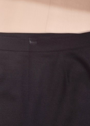 Siyah Kadın Midi Kalem Etek - Görsel 4