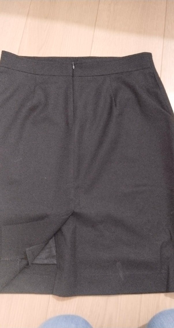 Siyah Kadın Midi Kalem Etek - Görsel 3