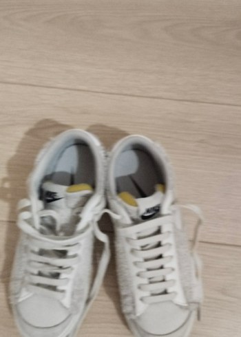 Beyaz Kadın Günlük Spor Ayakkabı - Görsel 6