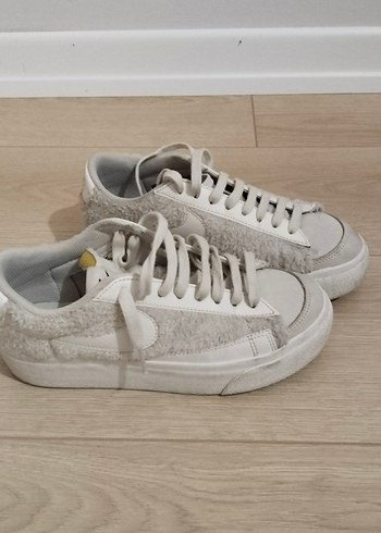 Beyaz Kadın Günlük Spor Ayakkabı - Görsel 3