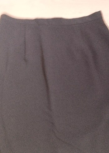 Siyah Kadın Midi Kalem Etek - Görsel 2