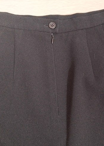 Siyah Kadın Midi Kalem Etek - Görsel 4