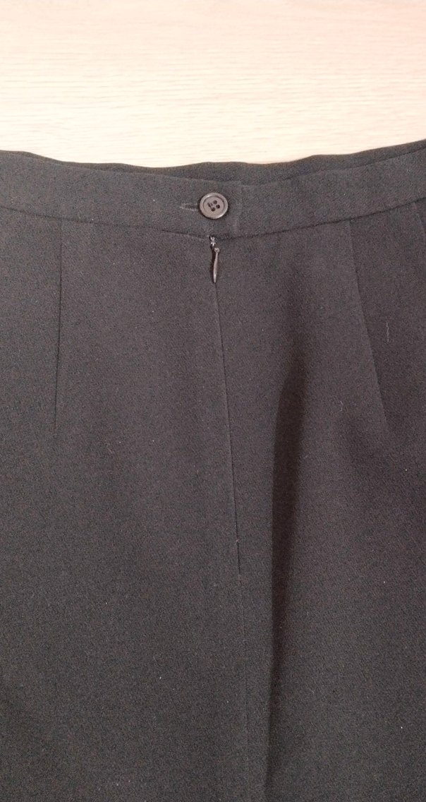 Siyah Kadın Midi Kalem Etek - Görsel 4