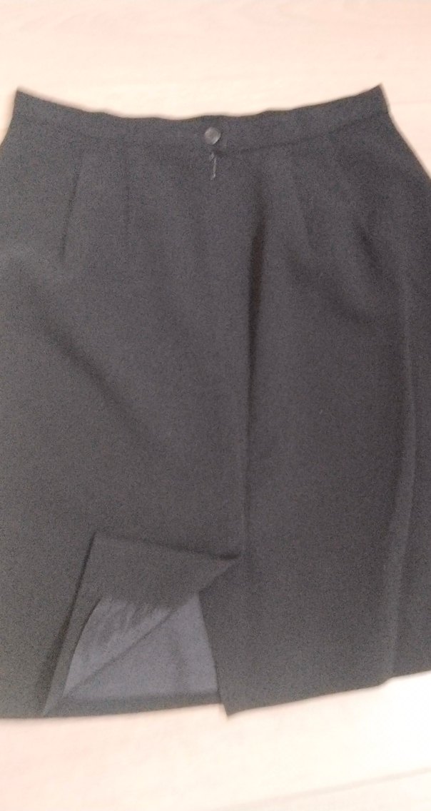 Siyah Kadın Midi Kalem Etek - Görsel 5