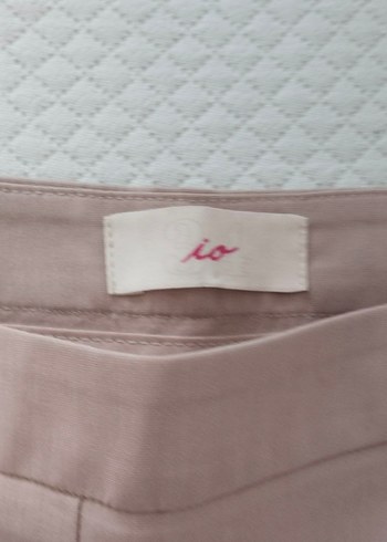 Bej Regular Fit Midi Kadın Kumaş Pantolon - Görsel 6