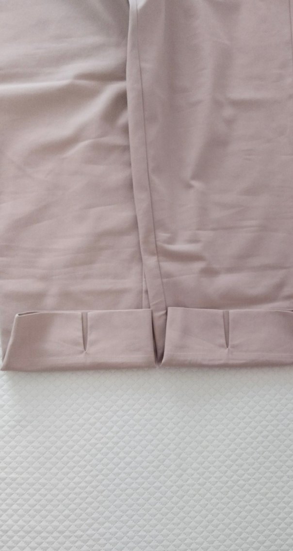 Bej Regular Fit Midi Kadın Kumaş Pantolon - Görsel 2