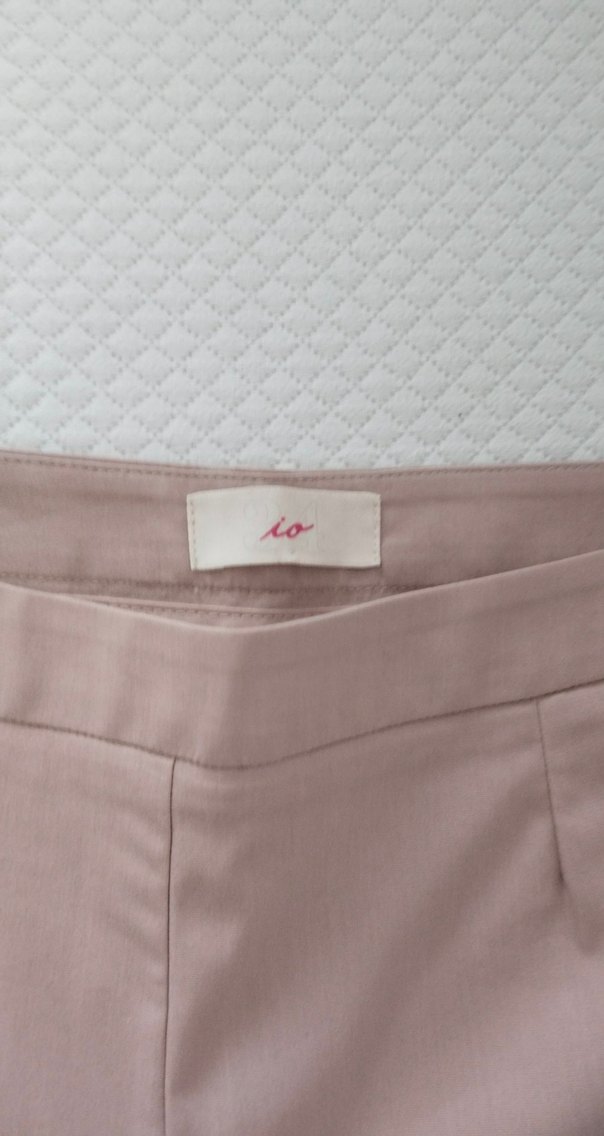 Bej Regular Fit Midi Kadın Kumaş Pantolon - Görsel 5