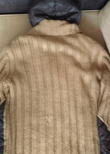 Erkek Kahverengi Örgü Hırka - Görsel 6